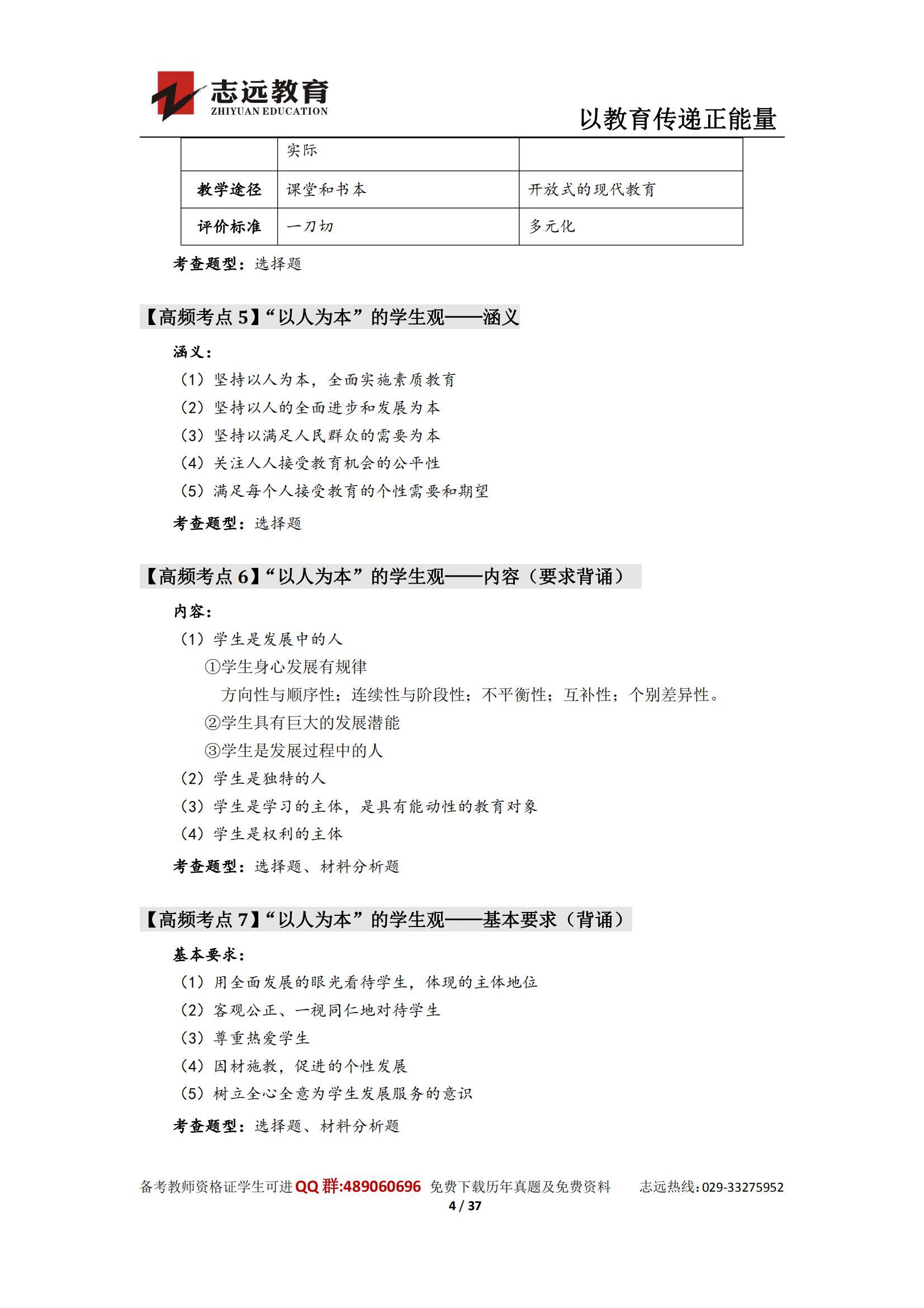 【綜合素質(zhì)】----考點(diǎn)整理(圖3)