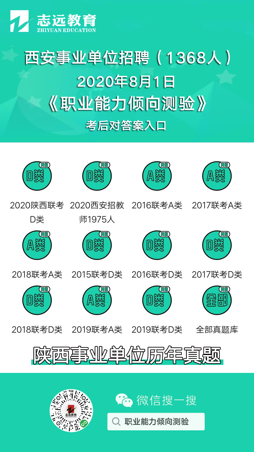 2020西安事業(yè)單位招聘1368人|準考證打印入口(圖3)