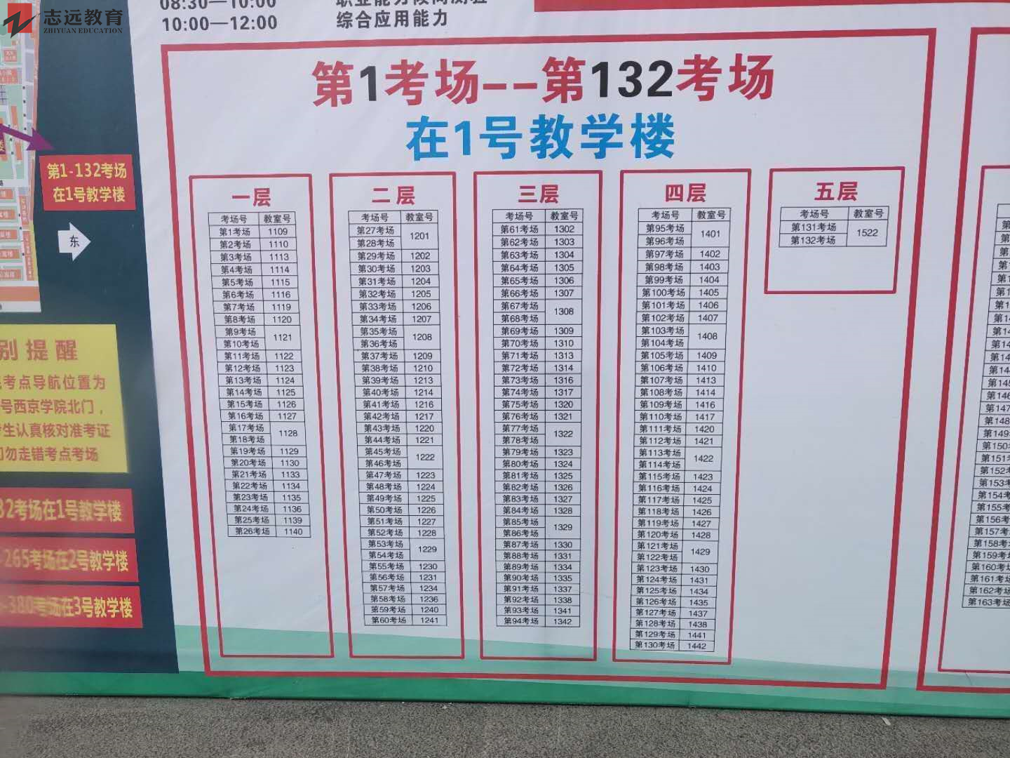 2020年8月1日西安事業(yè)單位招聘（1368人）——西京學(xué)院考點分布圖(圖2)