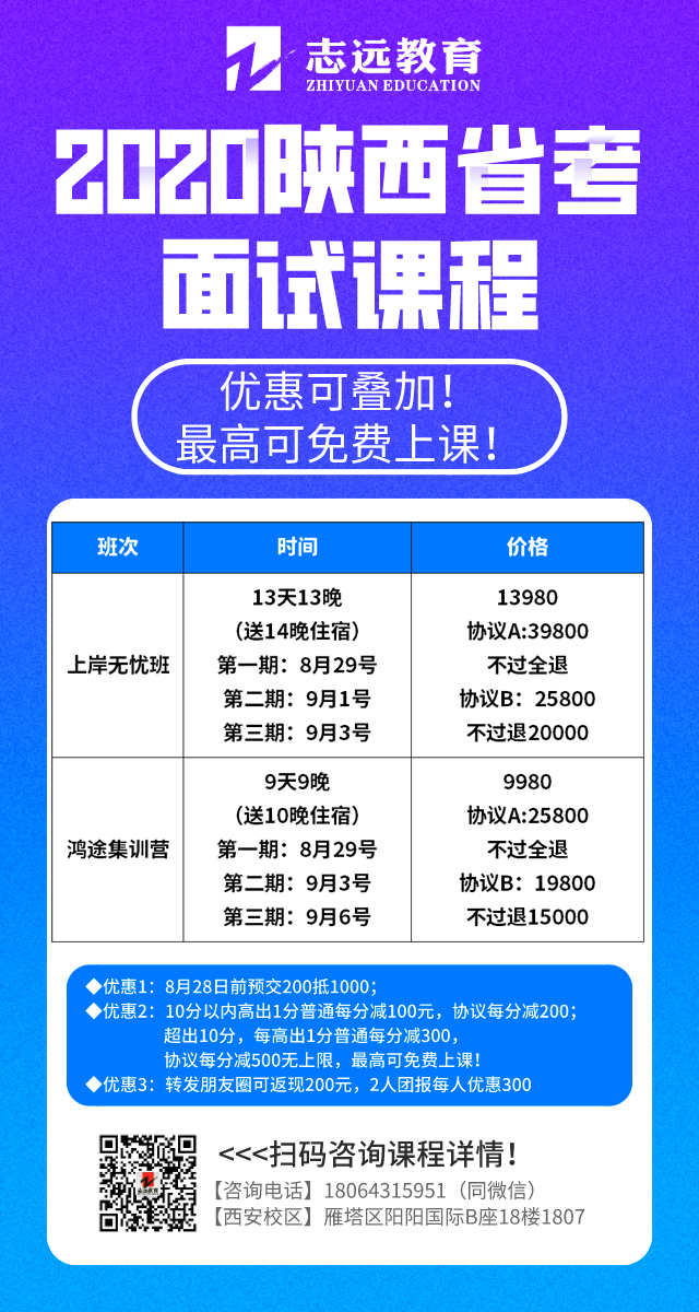 陜西省2020年統(tǒng)一考試錄用公務(wù)員筆試成績查詢、面試資格復(fù)審和體能測評工作安排公告(圖2)